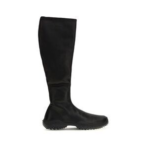Miu Miu Black Lamb Ovis Aries Ankle Women's Boots